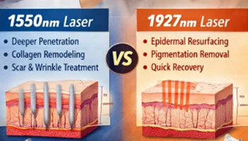 What Is The Difference Between 1550 And 1927 Laser